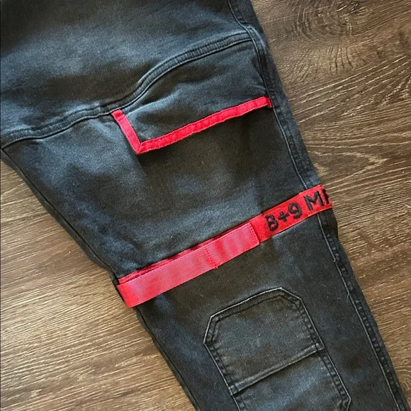 Vintage Charcoal and Scarlet Cargo Pants - Picture 4 of 15